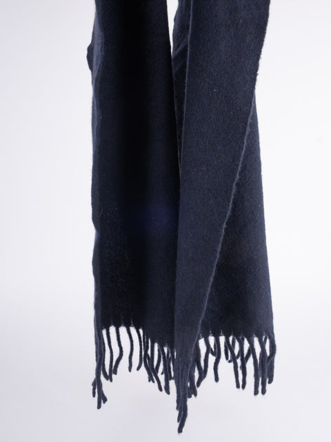 Paul Smith Vintage Navy Cashmere Scarf