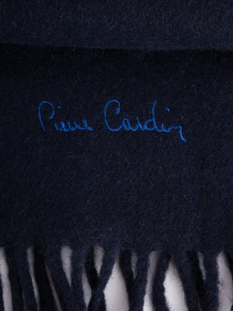Paul Smith Vintage Navy Cashmere Scarf