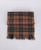 Burberrys Vintage Beige Cashmere Check Scarf