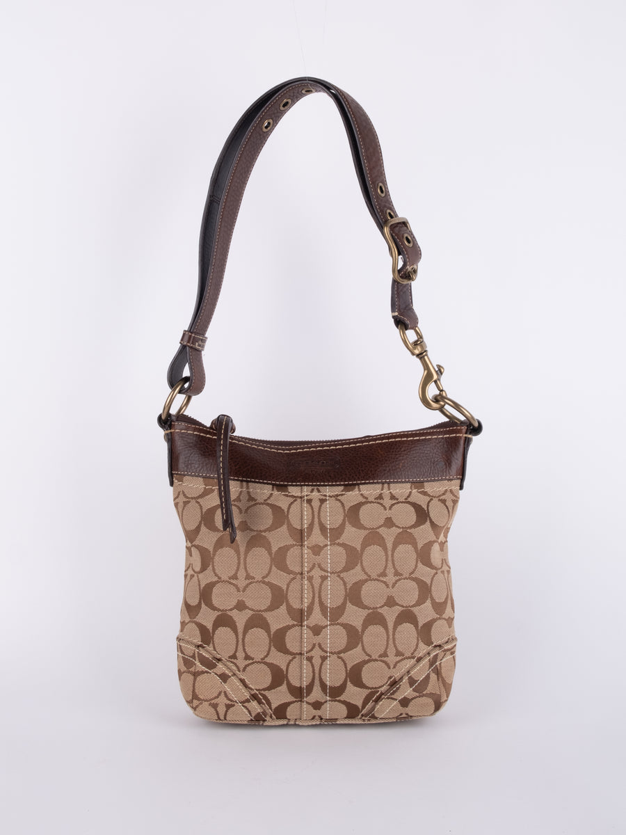 COACH Signature Vintage Shoulder Bag