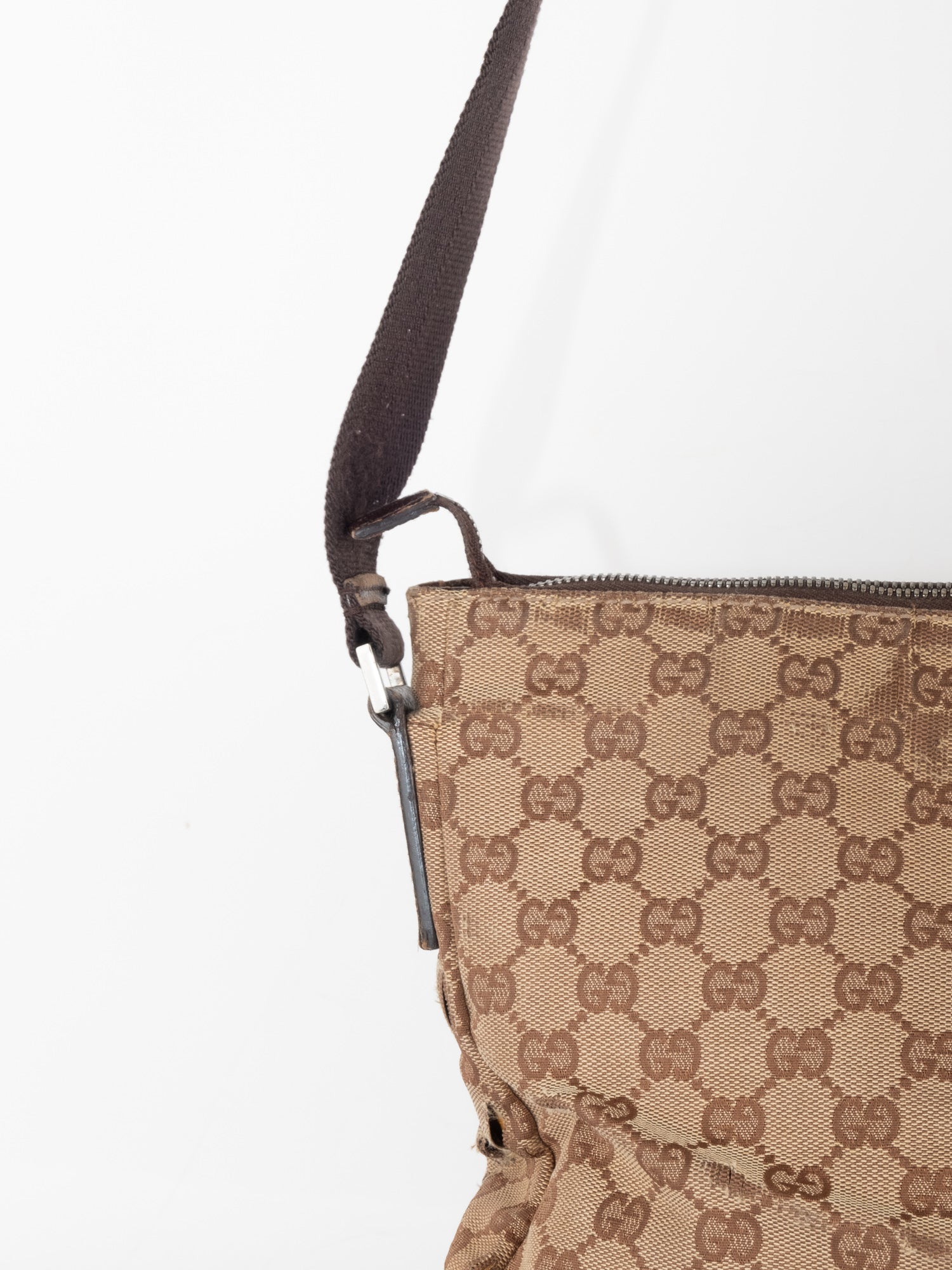 Gucci Vintage Monogram Crossbody Bag