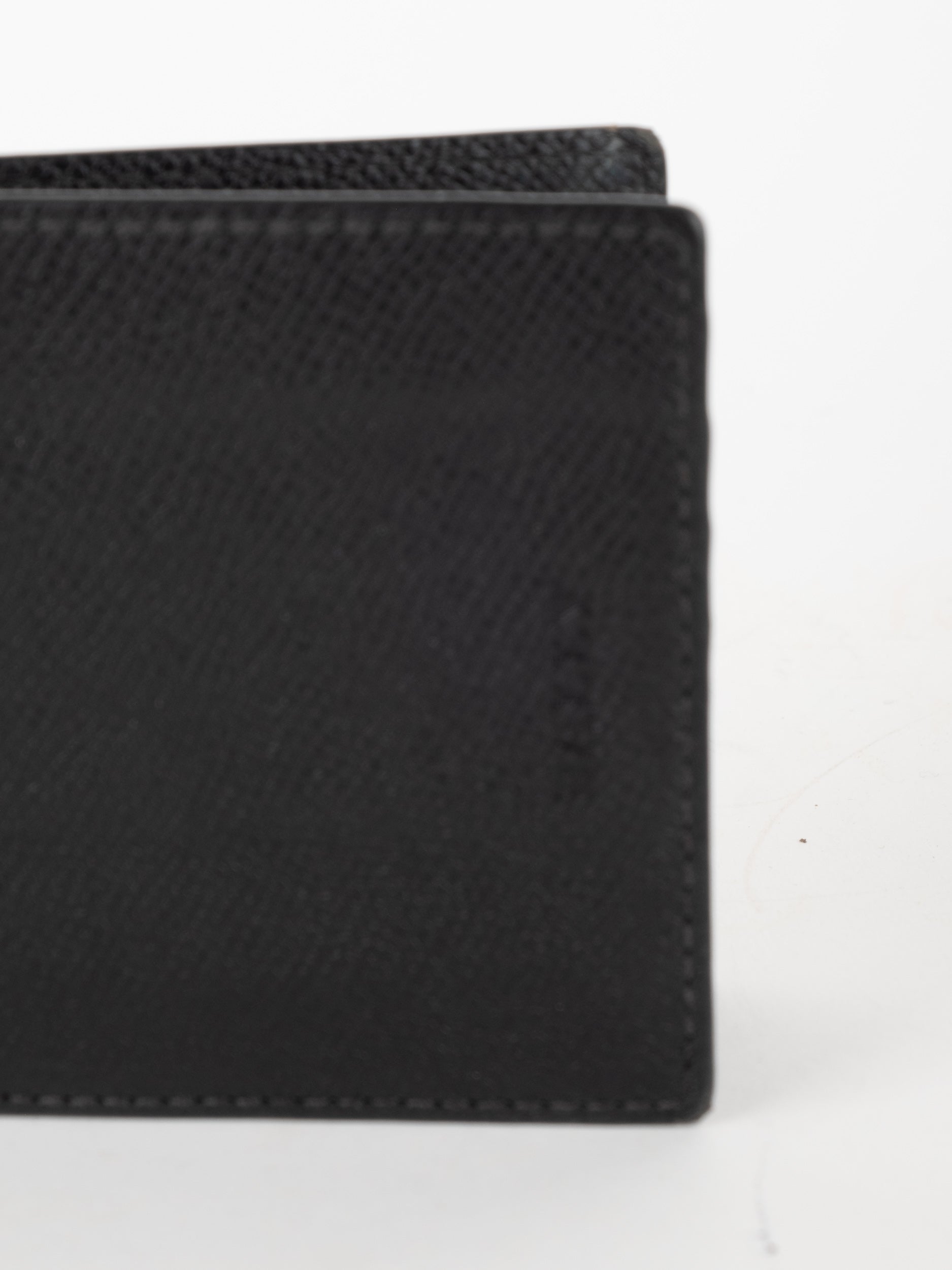 Bally Leather Wallet Black Classic Compact