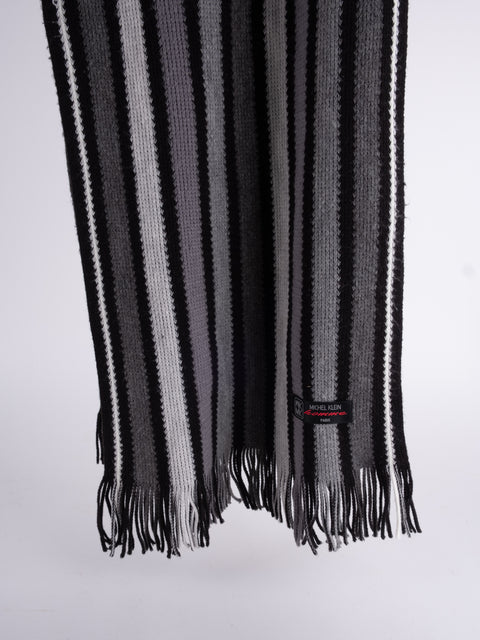 Michel Klein Couture Vintage Striped Scarf