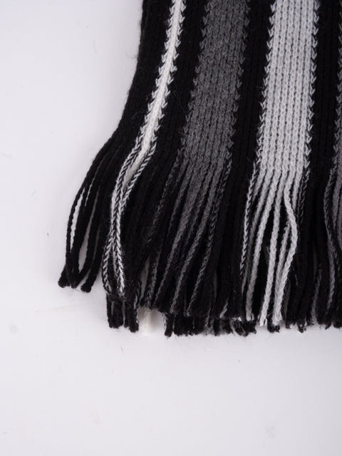 Michel Klein Couture Vintage Striped Scarf