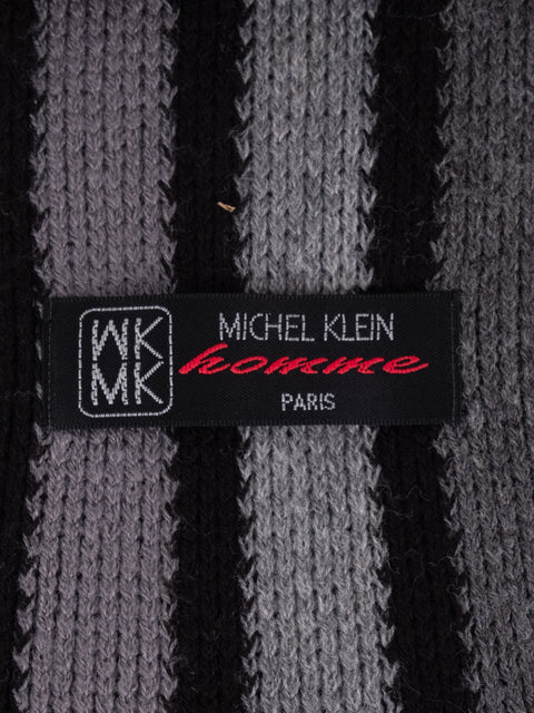 Michel Klein Couture Vintage Striped Scarf