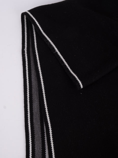 Michel Klein Couture Vintage Striped Scarf
