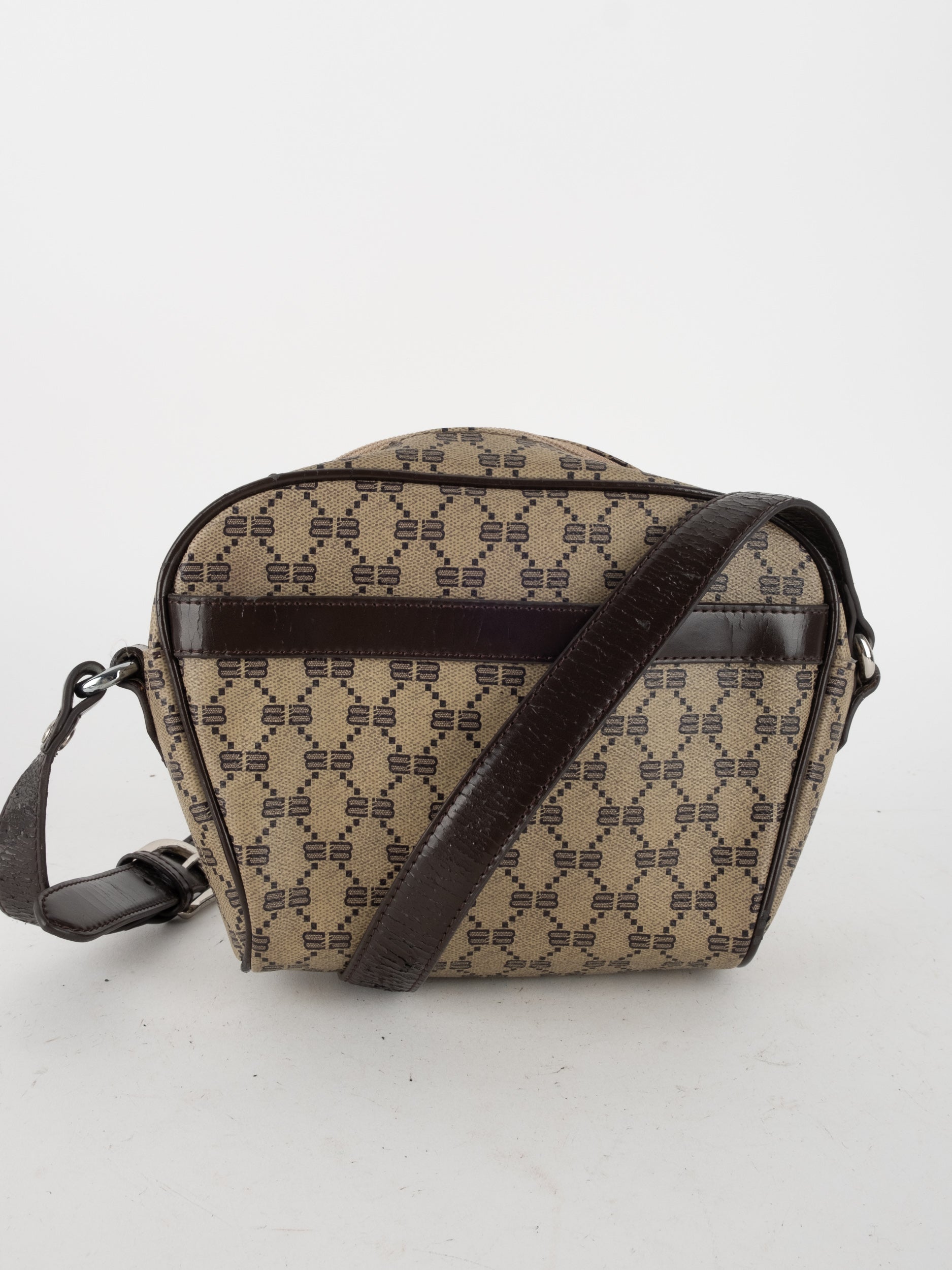 BALENCIAGA Vintage Monogram Crossbody Bag שנות ה80׳ נדיר במיוחד