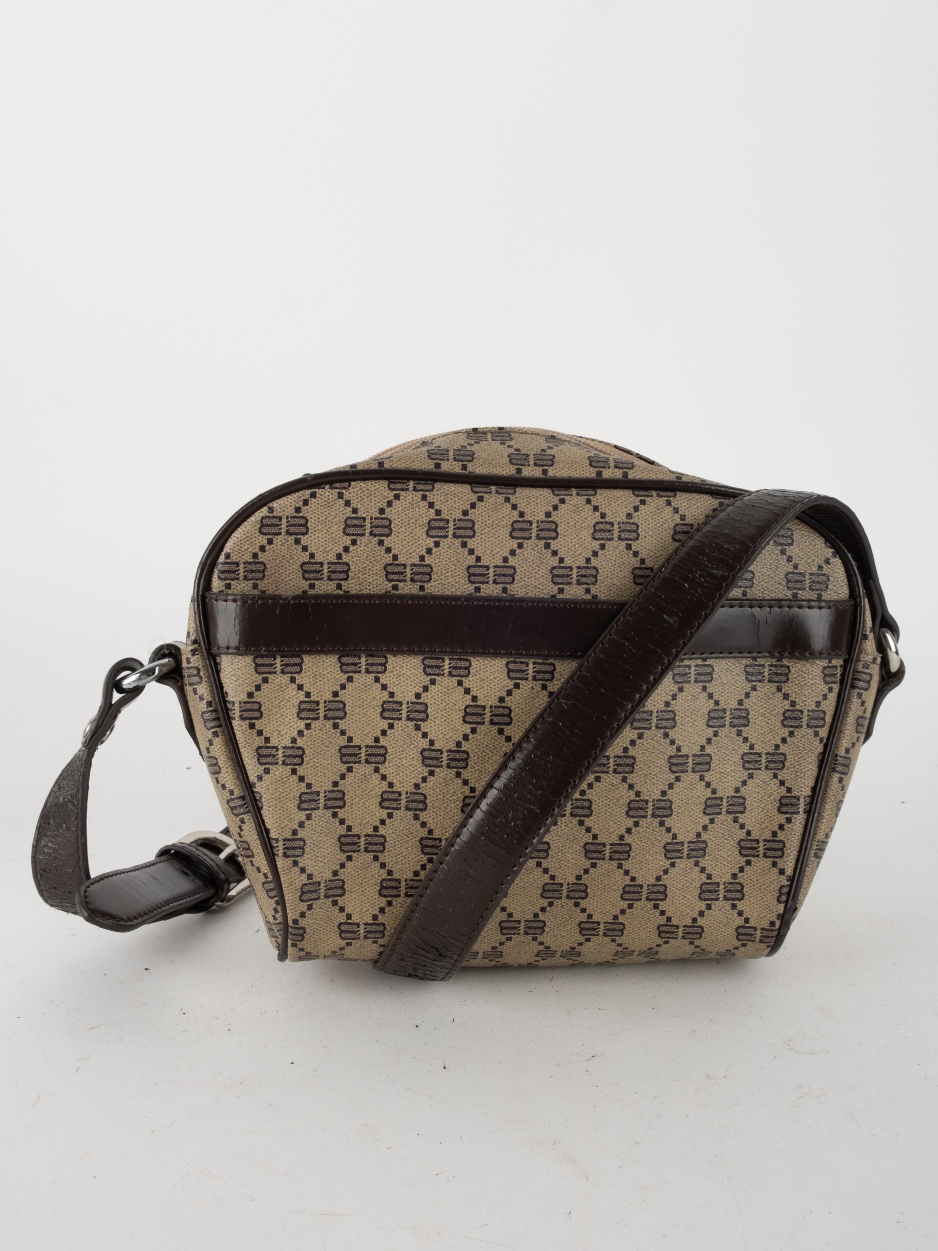 BALENCIAGA Vintage Monogram Crossbody Bag שנות ה80׳ נדיר במיוחד