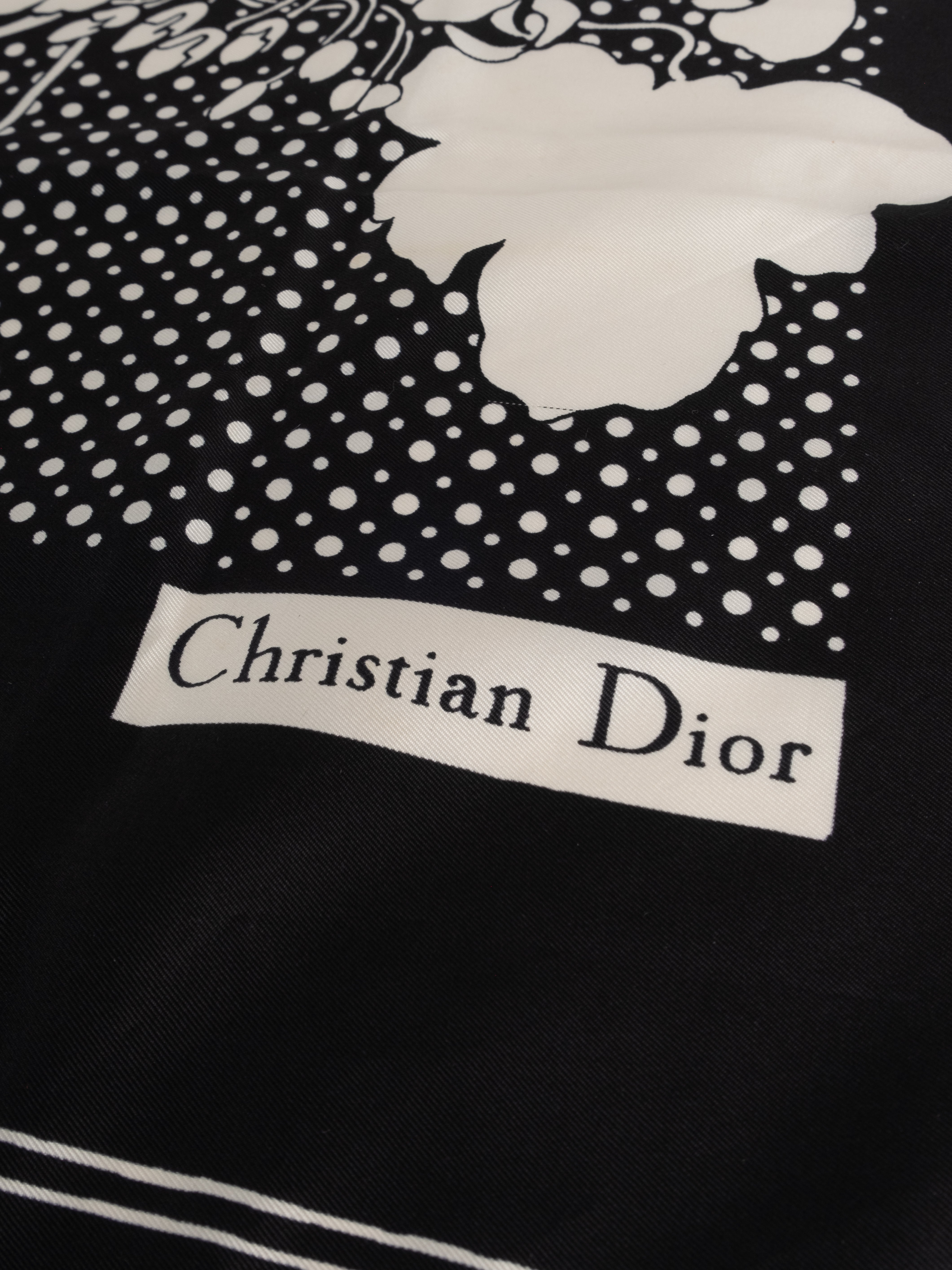 Christian Dior Silk Scarf