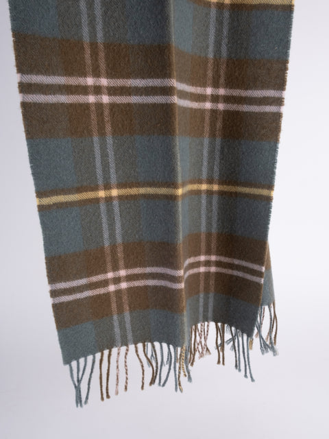 Brooks Brothers Vintage Plaid Cashmere Wool Scarf