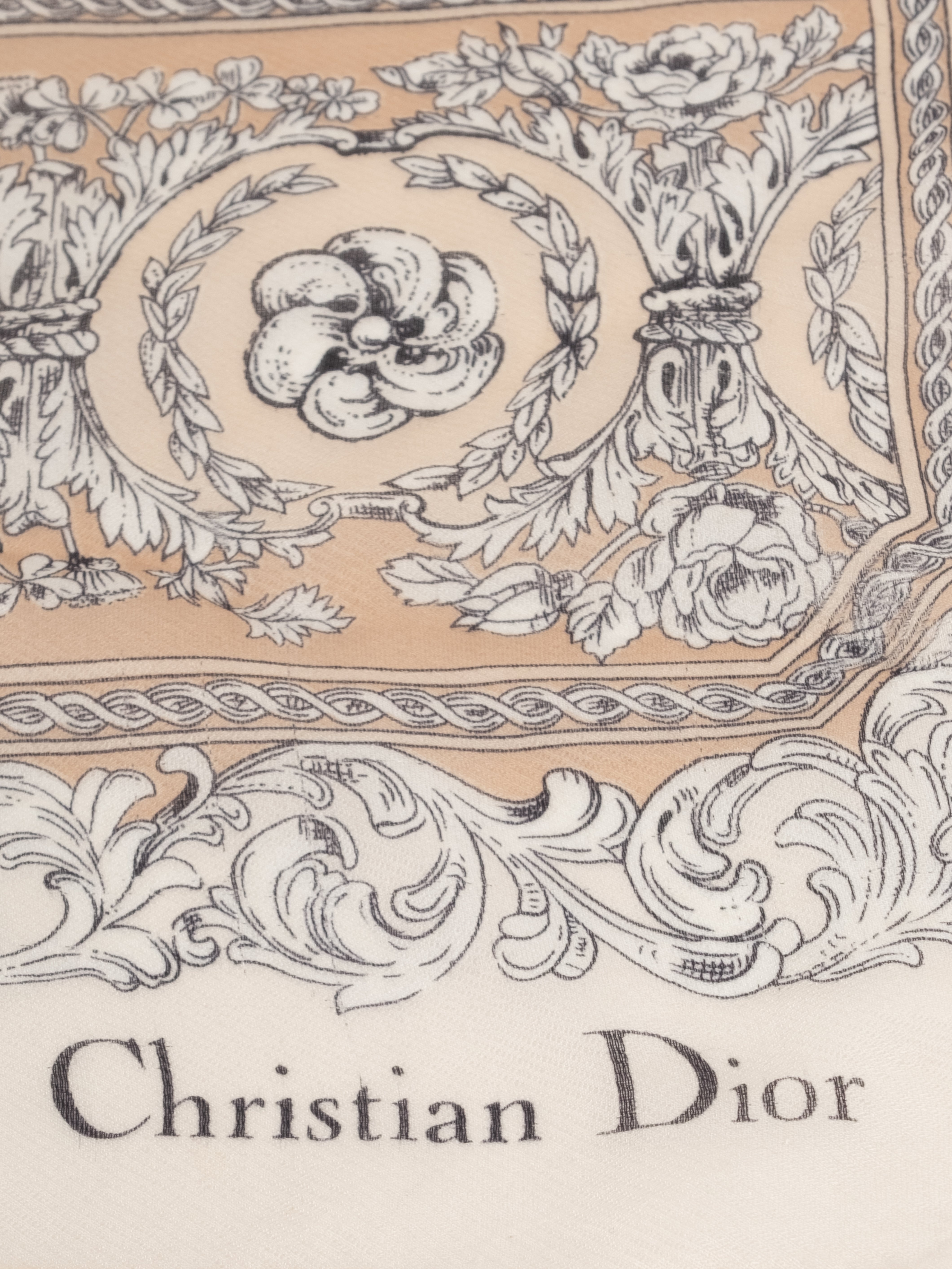 Christian Dior Silk Scarf