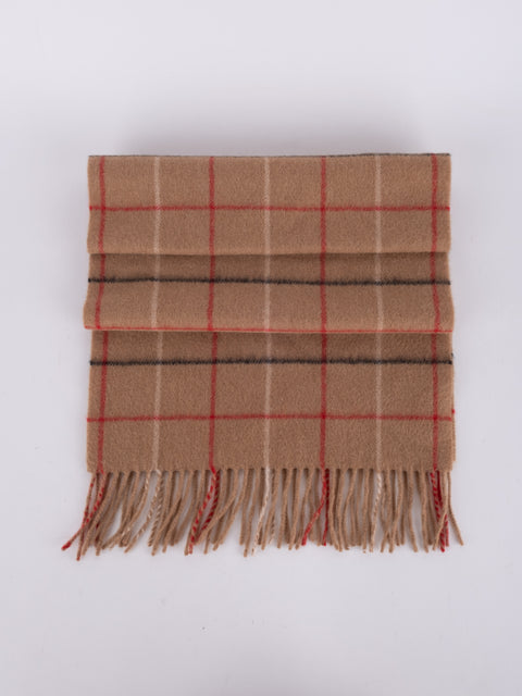 Burberrys Vintage Nova Check Cashmere Scarf