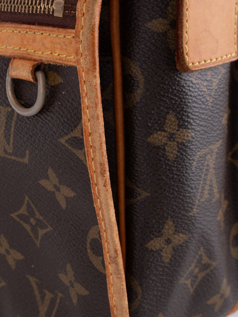 LOUIS VUITTON Vintage Monogram Reporter PM Shoulder Bag