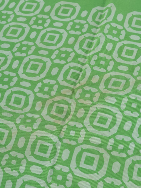 Christian Dior Silk Scarf Lime