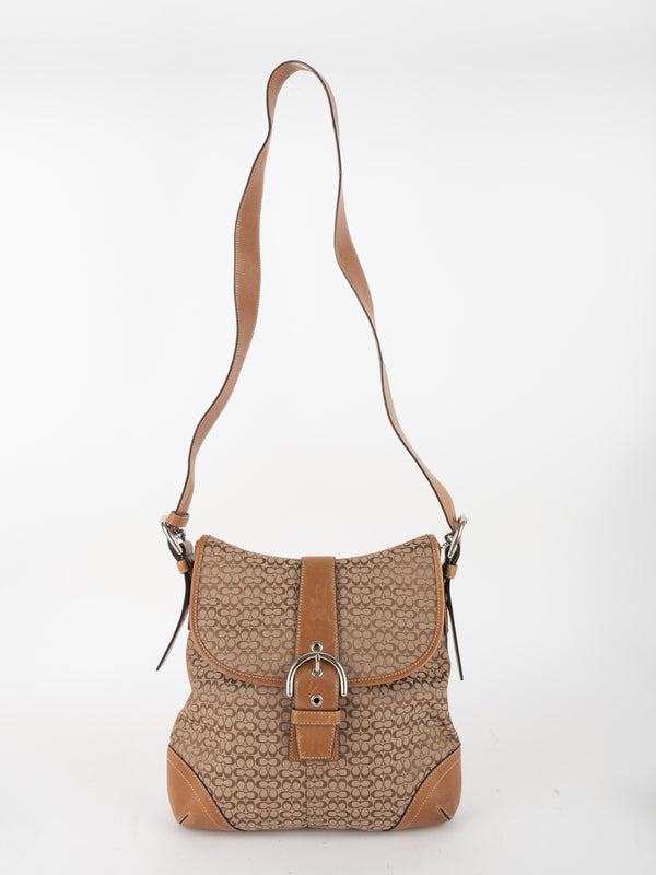 COACH Signature Crossbody Flap Bag Y2K Era