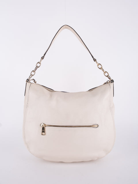 Coach Vintage White Studded Hobo Bag