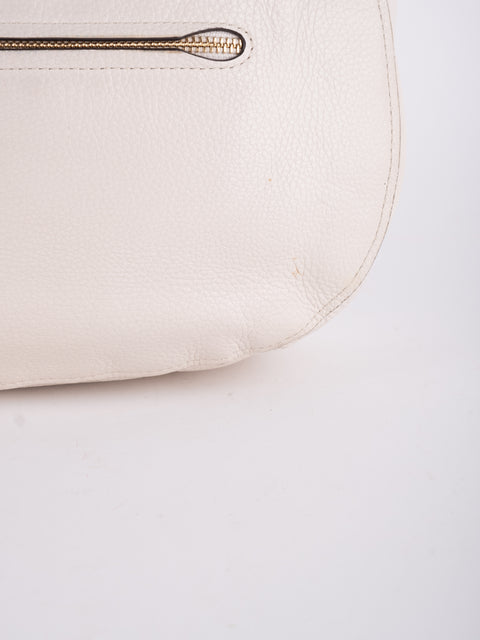 Coach Vintage White Studded Hobo Bag
