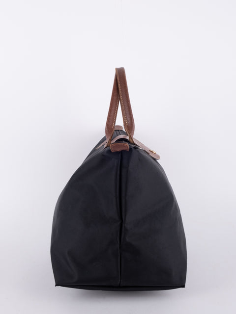 Longchamp Le Pliage Vintage Black Tote Bag