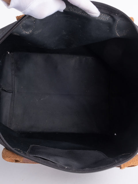 Longchamp Le Pliage Vintage Black Tote Bag