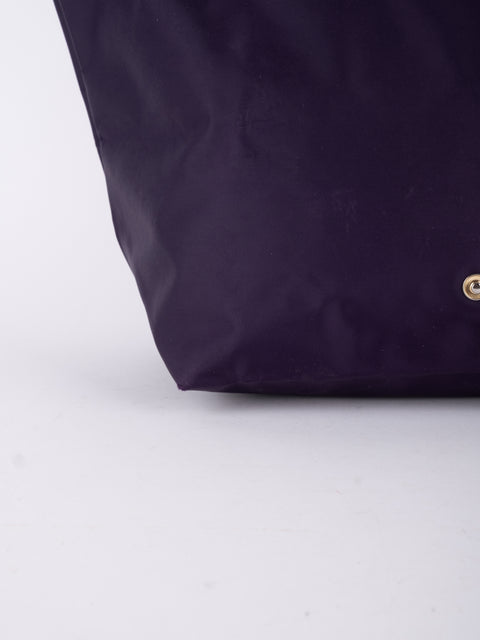 LONGCHAMP Vintage Purple Le Pliage Tote Bag