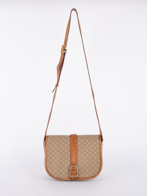 CELINE Vintage Macadam Crossbody Bag