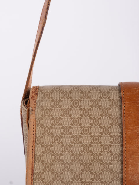 CELINE Vintage Macadam Crossbody Bag