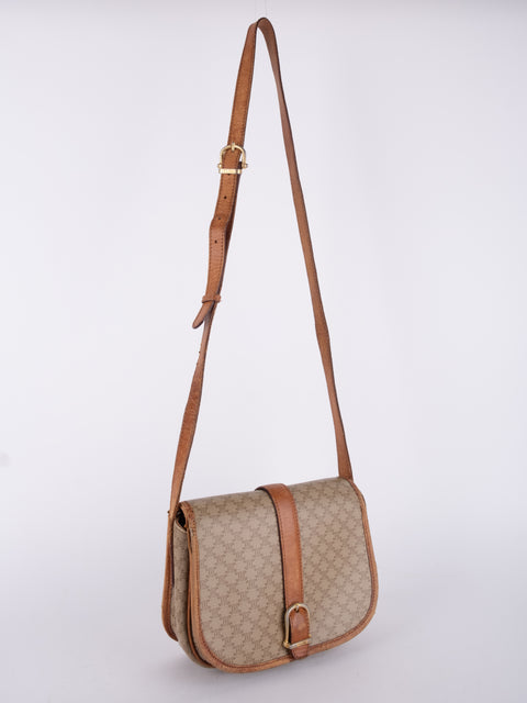 CELINE Vintage Macadam Crossbody Bag
