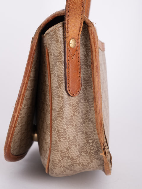 CELINE Vintage Macadam Crossbody Bag