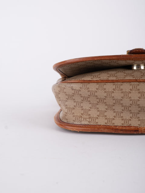 CELINE Vintage Macadam Crossbody Bag
