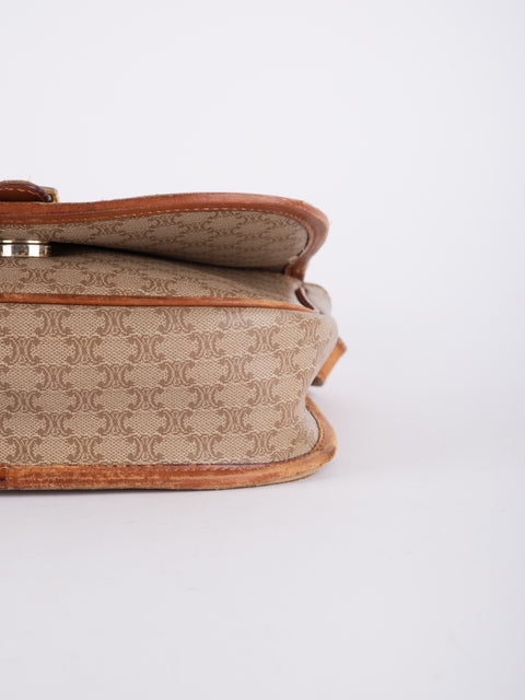 CELINE Vintage Macadam Crossbody Bag