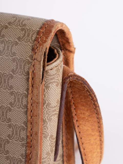 CELINE Vintage Macadam Crossbody Bag