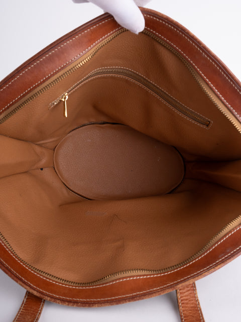 CELINE Vintage Macadam Large Tote Bag