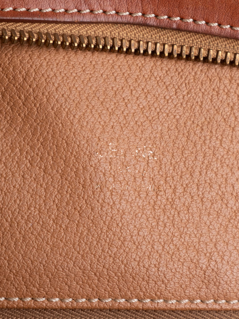 CELINE Vintage Macadam Large Tote Bag