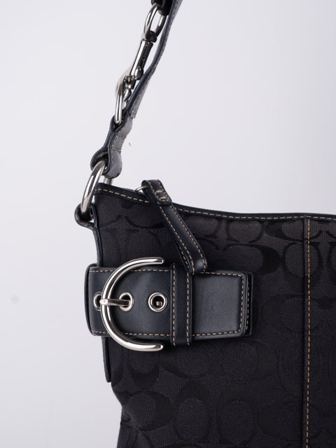 Coach Black Signature Crossbody Bag