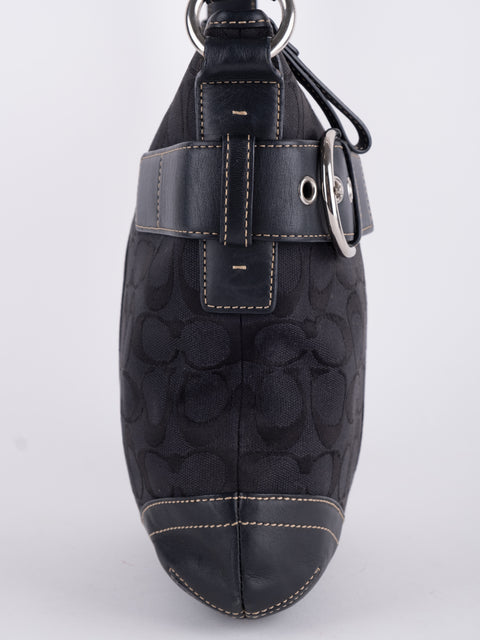 Coach Black Signature Crossbody Bag