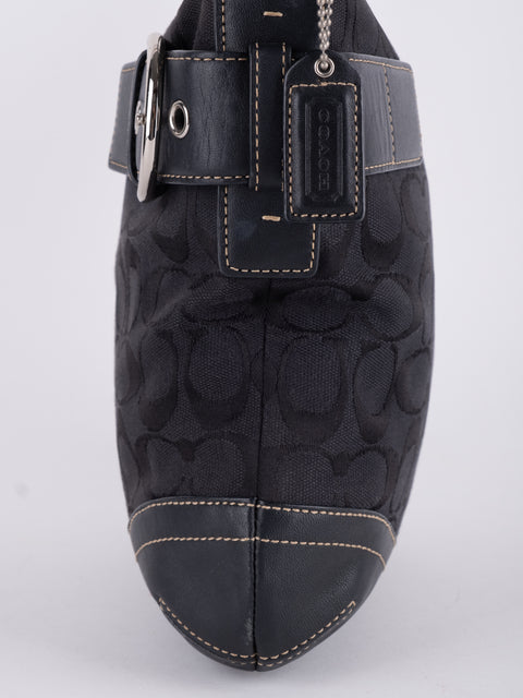 Coach Black Signature Crossbody Bag