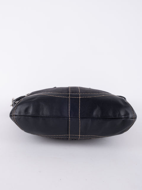 Coach Black Signature Crossbody Bag