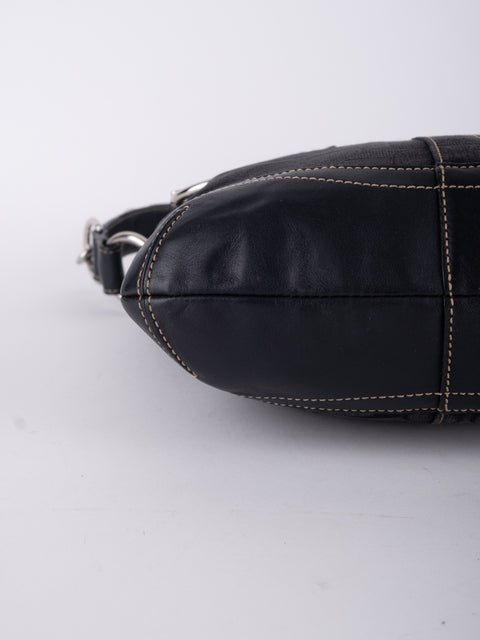 Coach Black Signature Crossbody Bag