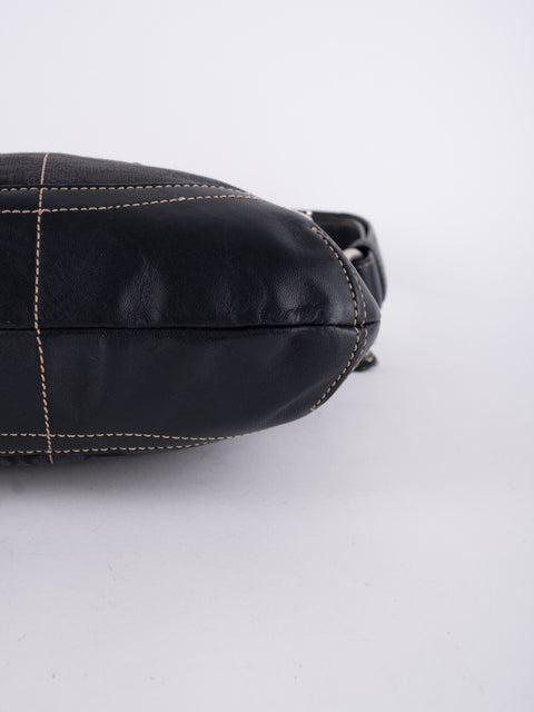 Coach Black Signature Crossbody Bag