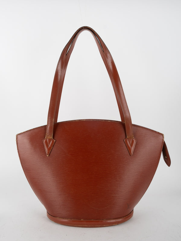 LOUIS VUITTON Saint Jacques Epi Leather Bag