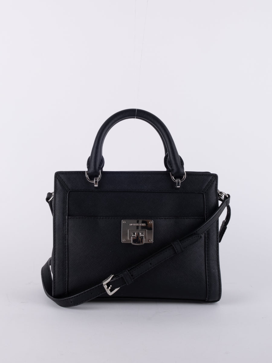 MICHAEL KORS Black Leather Handbag