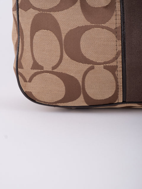 COACH Vintage Signature Hobo Shoulder Bag