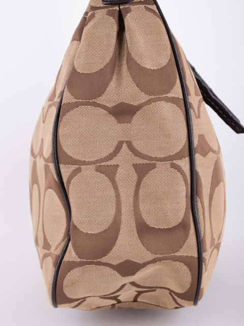 COACH Vintage Signature Hobo Shoulder Bag