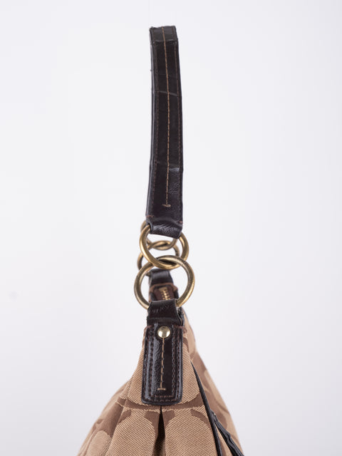 COACH Vintage Signature Hobo Shoulder Bag