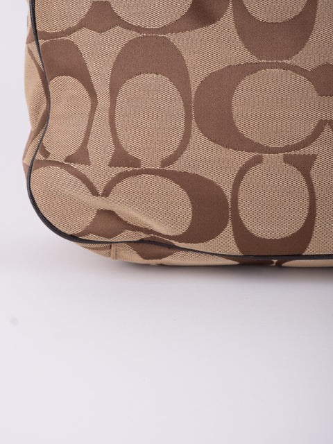 COACH Vintage Signature Hobo Shoulder Bag