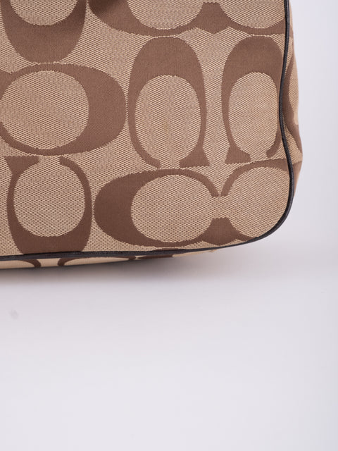 COACH Vintage Signature Hobo Shoulder Bag