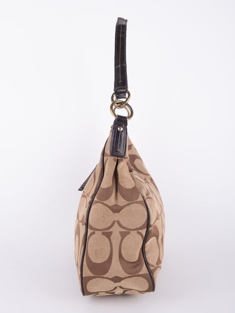 COACH Vintage Signature Hobo Shoulder Bag