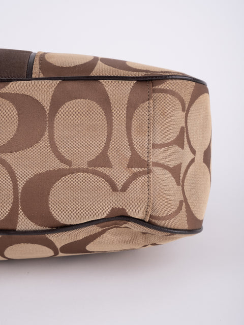 COACH Vintage Signature Hobo Shoulder Bag
