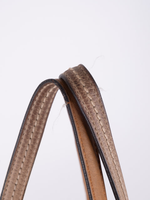 Coach Dark Brown Leather Tote Bag