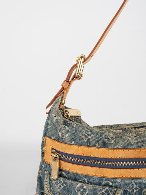 Monogram Denim Baggy - 2005 By Marc Jacobs Rare to find